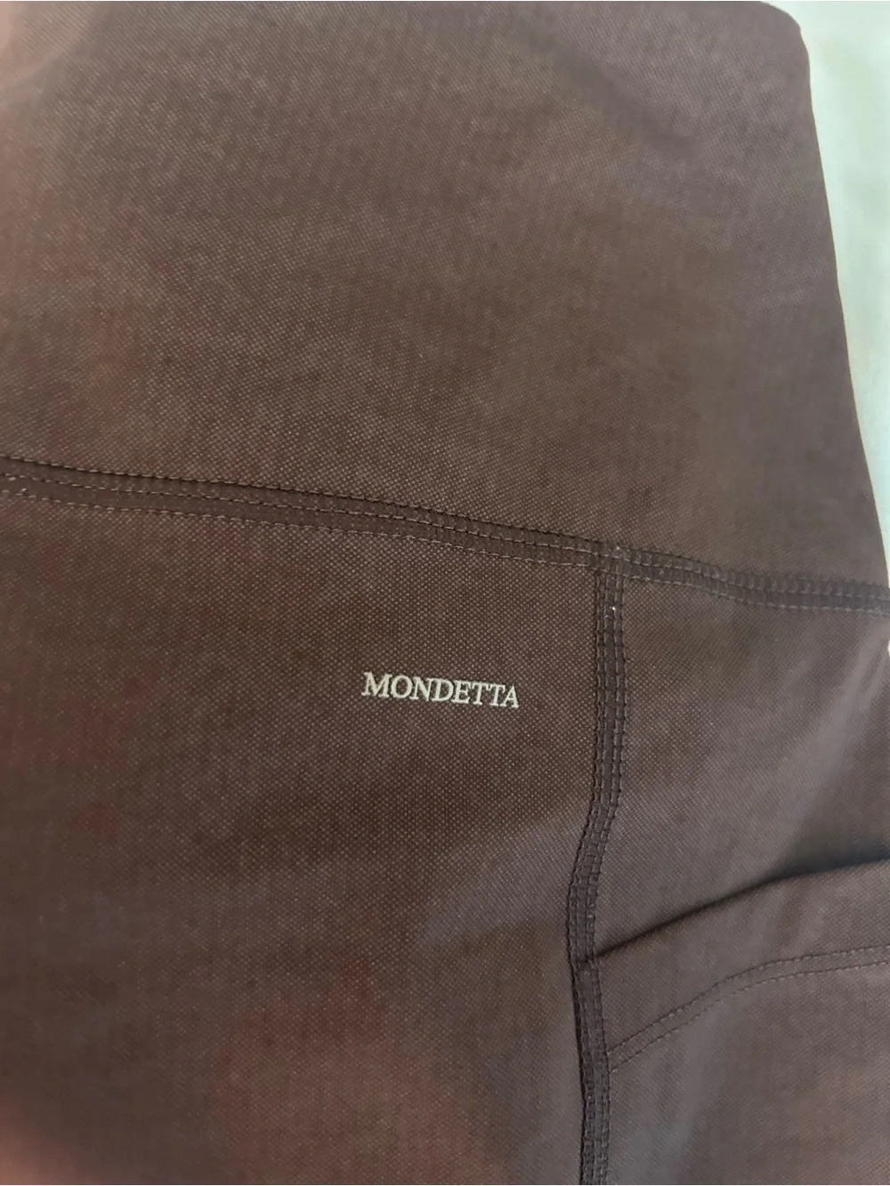 Mondetta Brown High-Rise Leggings size large - Picture 3 of 3